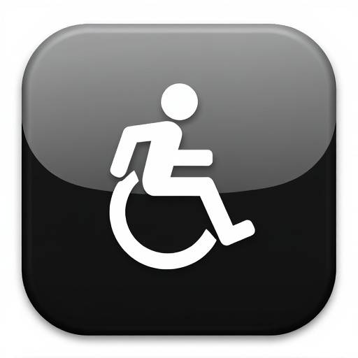 Icon representing color contrast
