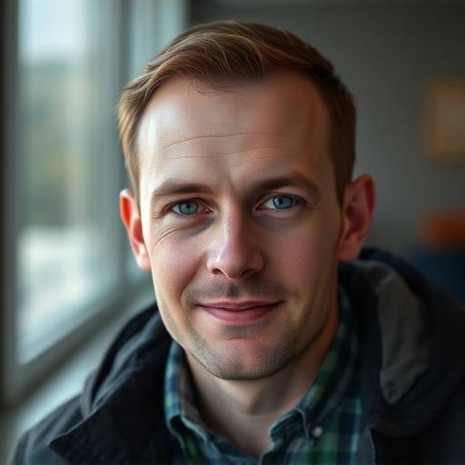 Portrait of Ivan Volkov, senior videographer
